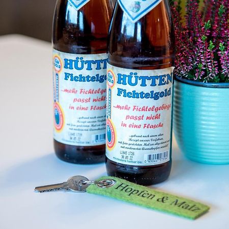 Ferienwohnungen Hopfen Und Malz 菲希特尔贝格 外观 照片